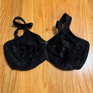 Wacoal Black Floral Lace Bra